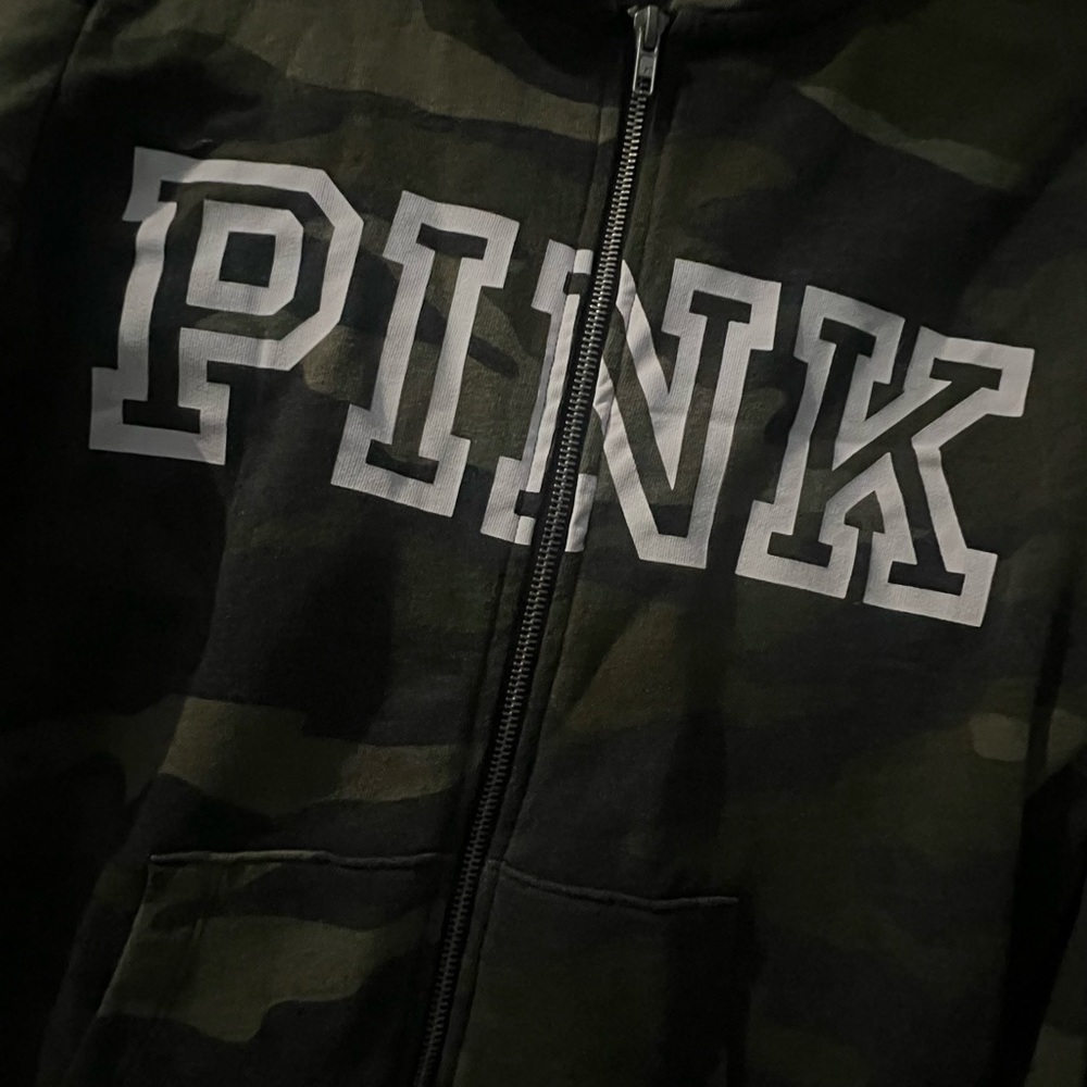 Pink  Camo,zip up,hooded, jacket